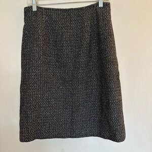 Savanna size 10 wool blend skirt